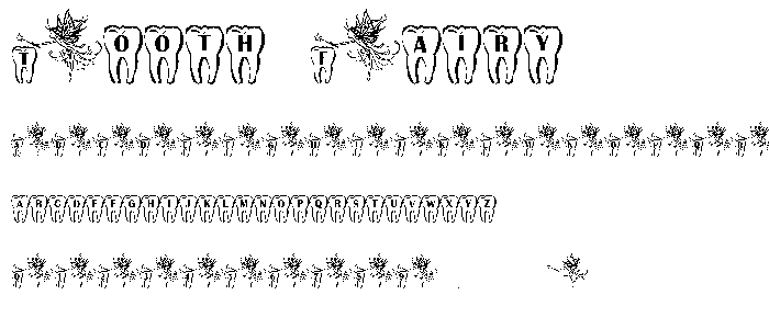 Tooth Fairy font